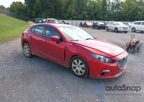 2014 Mazda Mazda3 I Sport из США, поврежденный, VIN 3MZBM1K75EM109049